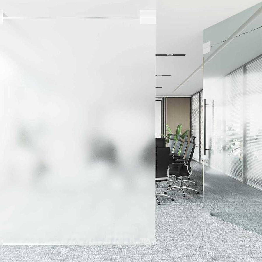 Self-adhesive Window Film Frosted White 90 x 1000 cm PVC