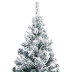 Artificial Pre-lit Christmas Tree Green 400 cm PVC