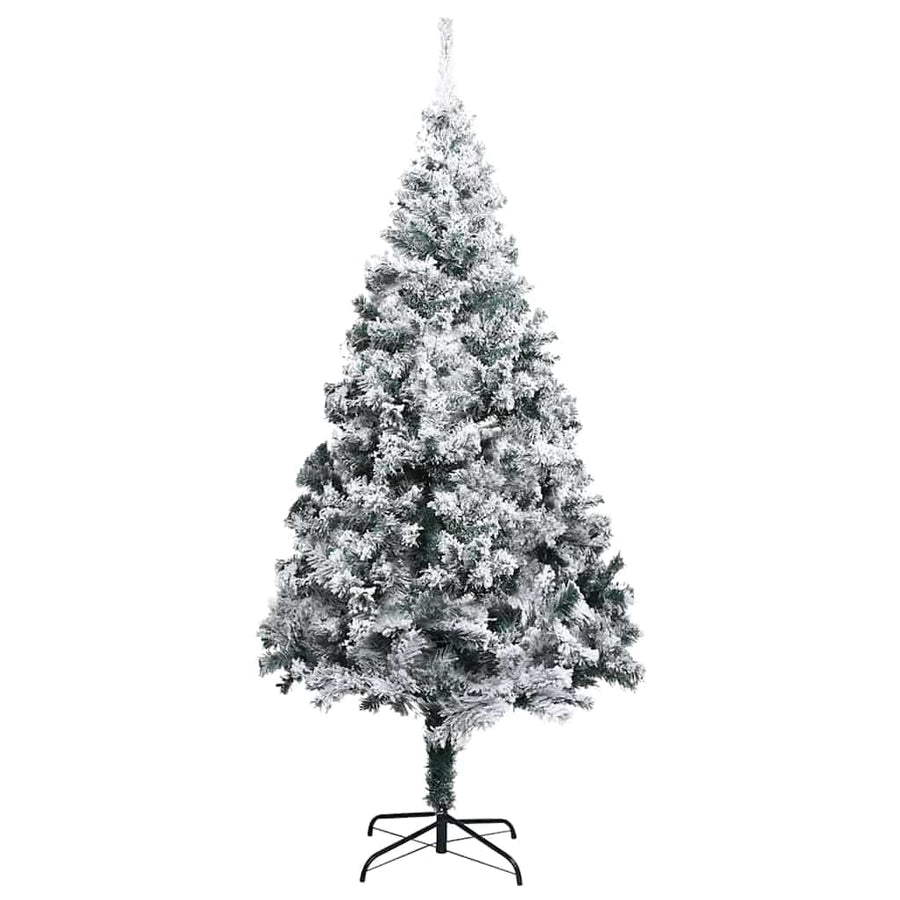 Artificial Pre-lit Christmas Tree Green 400 cm PVC