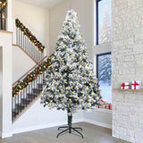 Artificial Pre-lit Christmas Tree with Ball Set Green 400 cm