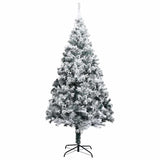 Artificial Pre-lit Christmas Tree with Ball Set Green 400 cm - Rear View