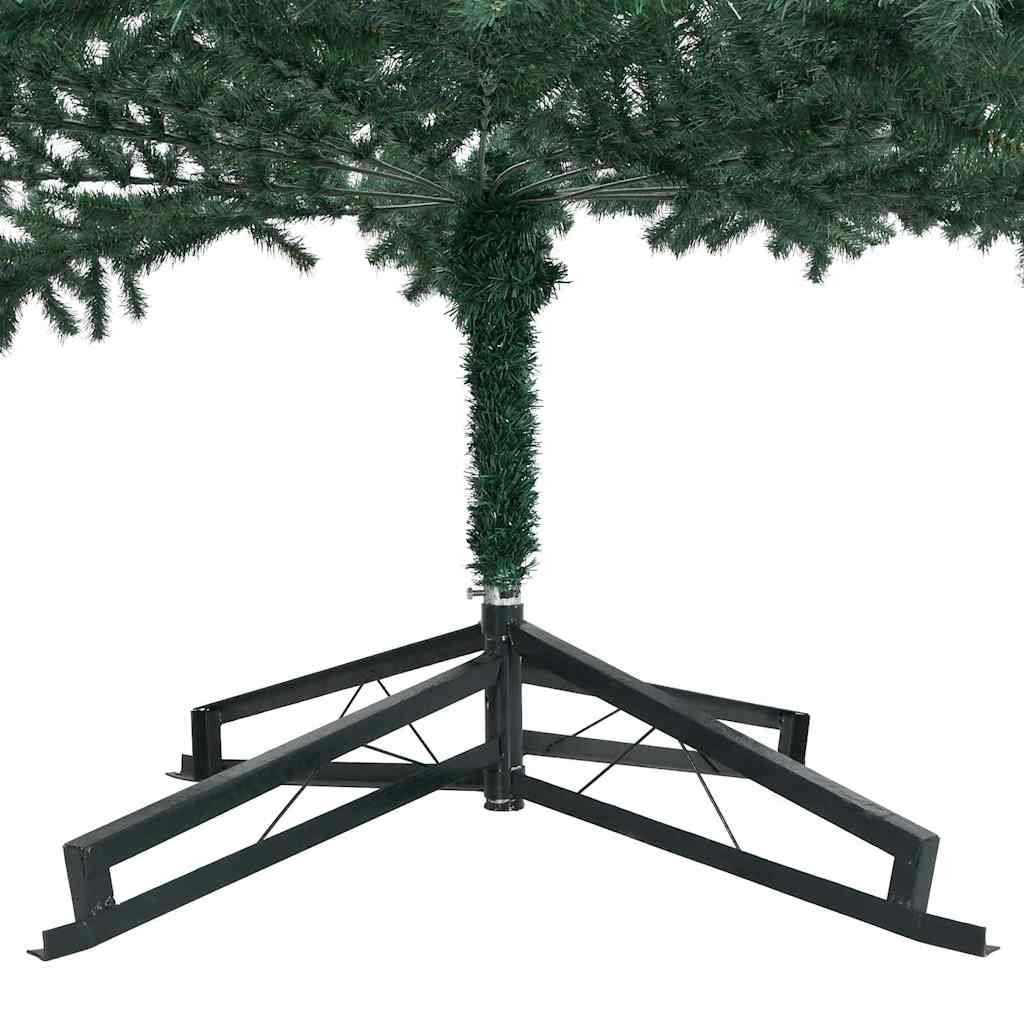 Artificial Pre-lit Christmas Tree with Stand Green 500 cm PVC