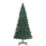 Artificial Pre-lit Christmas Tree with Ball Set Green 500 cm - Top-Down View