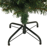Artificial Christmas Tree with 300 LEDs with Stand Green 180 cm - Low Angle
