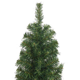 Artificial Christmas Tree with 300 LEDs with Stand Green 240 cm - 45-Degree Angle