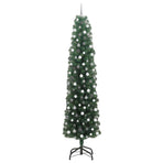 Artificial Christmas Tree with 300 LEDs with Stand Green 240 cm