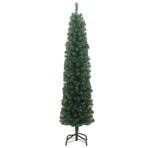 Artificial Christmas Tree with 300 LEDs with Stand Green 240 cm