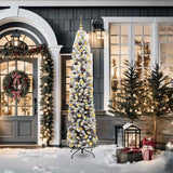 Artificial Christmas Tree with 300 LEDs with Stand Green 210 cm
