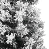 Artificial Christmas Tree with 300 LEDs with Stand Green 240 cm - Close-Up Angle