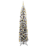 Artificial Christmas Tree with 300 LEDs with Stand Green 240 cm