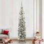 Artificial Christmas Tree Green and White 240 cm