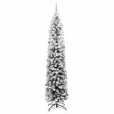Artificial Christmas Tree with 300 LEDs with Stand Green 240 cm