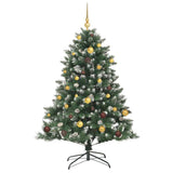 Artificial Christmas Tree with 150 LEDs with Stand Green 150 cm