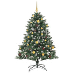 Artificial Christmas Tree with 150 LEDs with Stand Green 150 cm