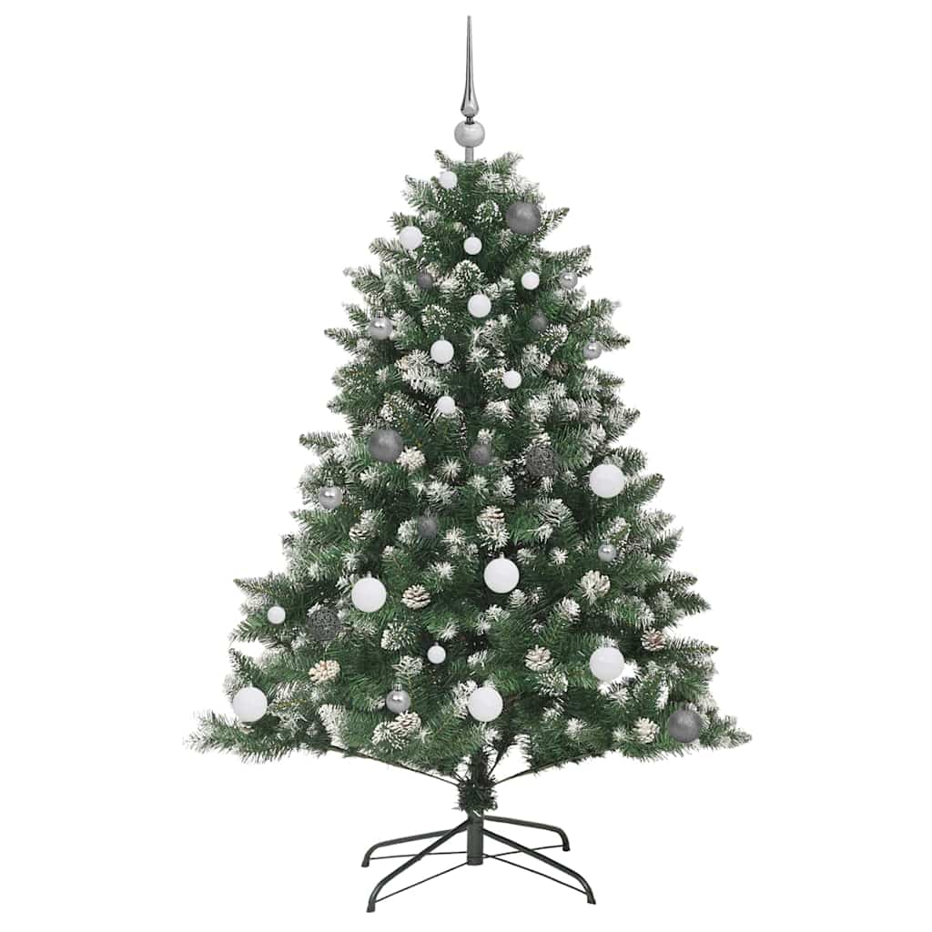 Artificial Christmas Tree with 150 LEDs with Stand Green 150 cm