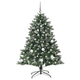 Artificial Christmas Tree with 150 LEDs with Stand Green 150 cm