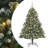 Artificial Christmas Tree with 300 LEDs with Stand Green 180 cm
