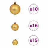 Artificial Christmas Tree with 300 LEDs with Stand Green 180 cm - Extra Image