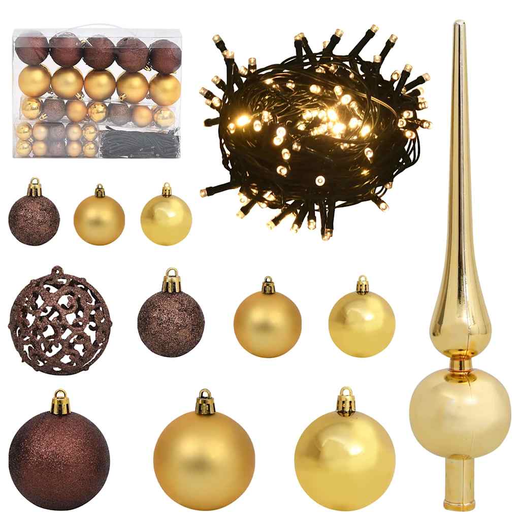 Artificial Slim Christmas Tree Green and White 150 cm