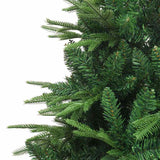 Artificial Pre-lit Christmas Tree Green 180 cm PVC and PE - Rear View