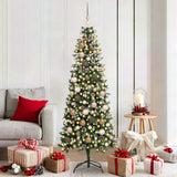 Artificial Christmas Tree Green 180 cm PVC, Plastic, and Steel