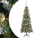 Artificial Christmas Tree Green 180 cm PVC, Plastic, and Steel