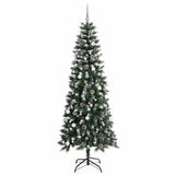 Artificial Christmas Tree with 300 LEDs with Stand Green 240 cm - 45-Degree Angle