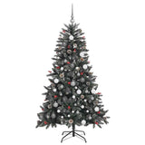 Artificial Christmas Tree with 300 LEDs with Stand Green 180 cm - 45-Degree Angle