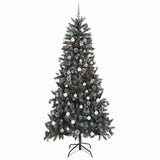 Artificial Christmas Tree with 300 LEDs with Stand Green 240 cm - 45-Degree Angle