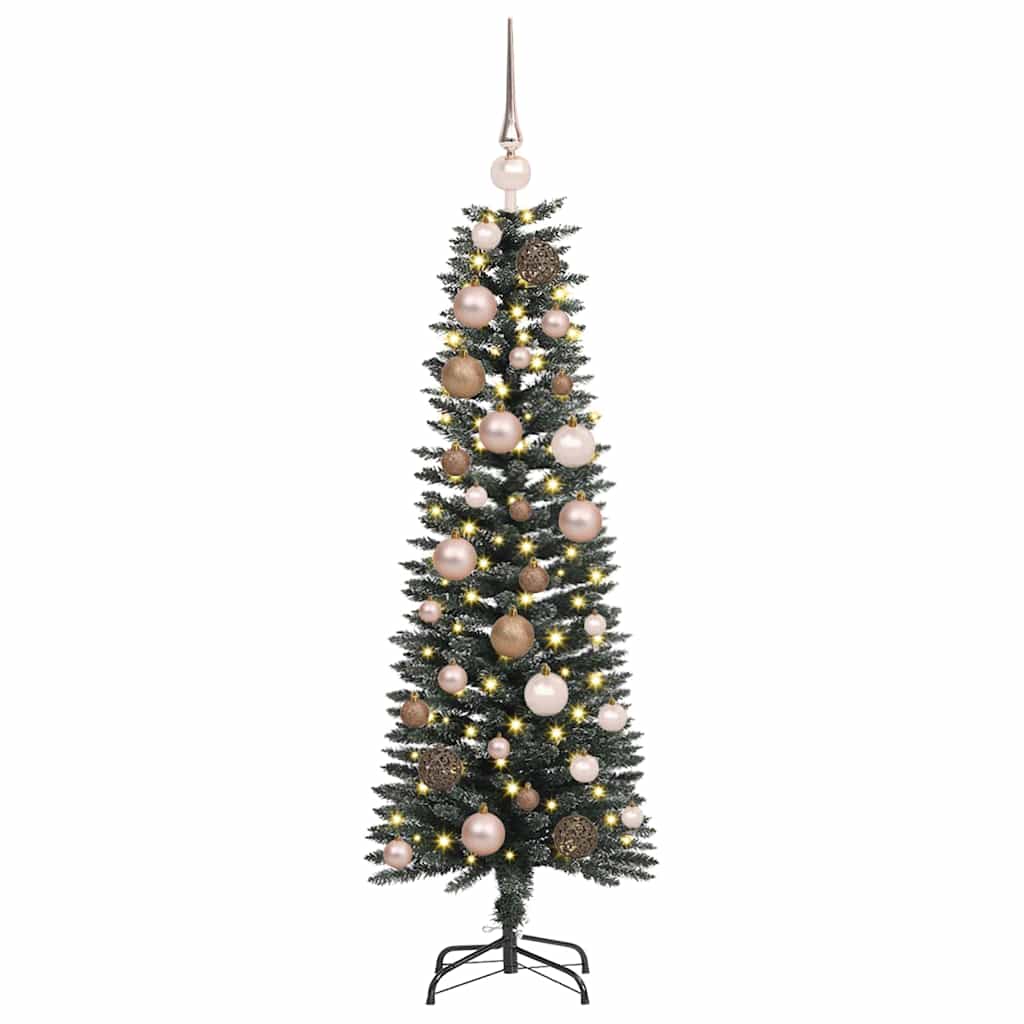 Artificial Christmas Tree with 150 LEDs with Stand Green 120 cm