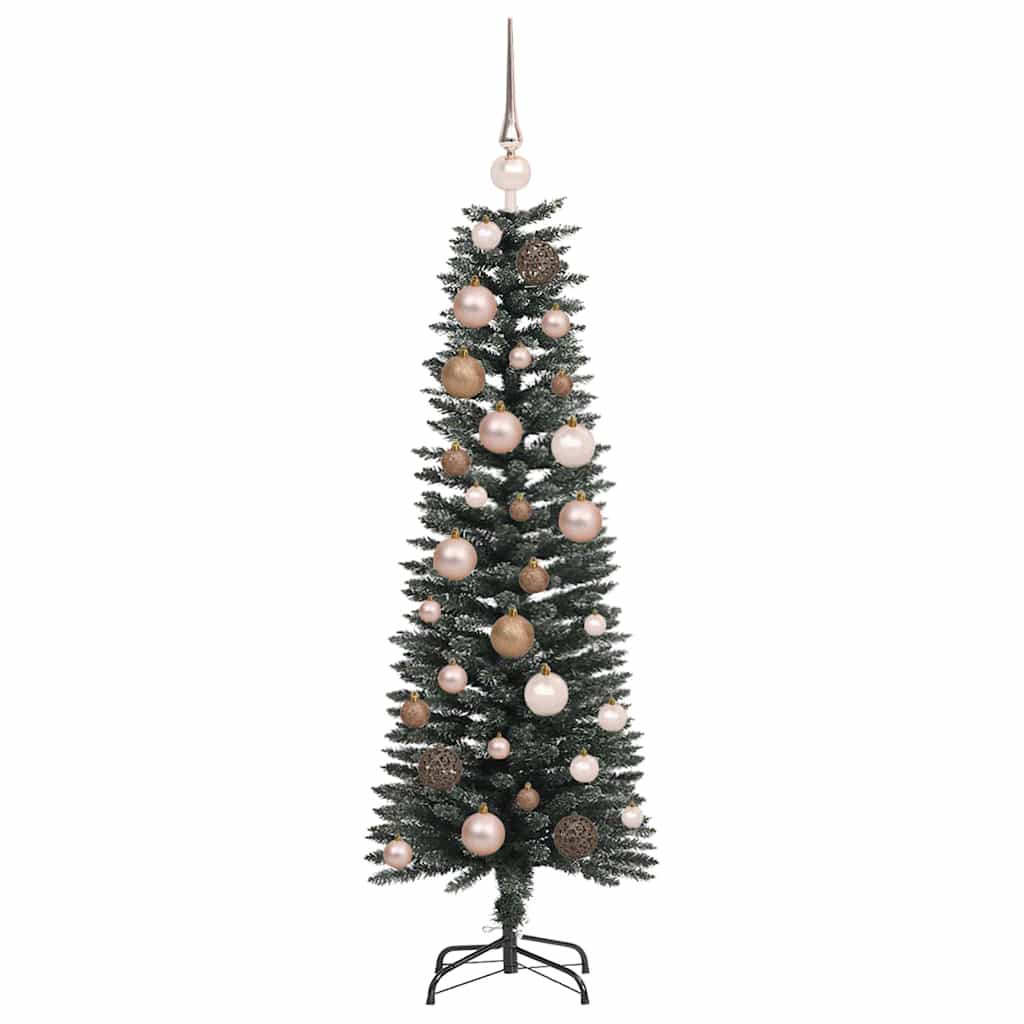 Artificial Christmas Tree with 150 LEDs with Stand Green 120 cm