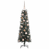 Artificial Christmas Tree with 150 LEDs with Stand Green 120 cm