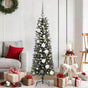 Artificial Christmas Tree with 150 LEDs with Stand Green 120 cm