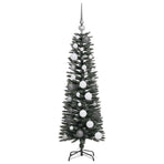 Artificial Christmas Tree with 150 LEDs with Stand Green 120 cm