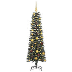 Artificial Christmas Tree with 150 LEDs with Stand Green 150 cm