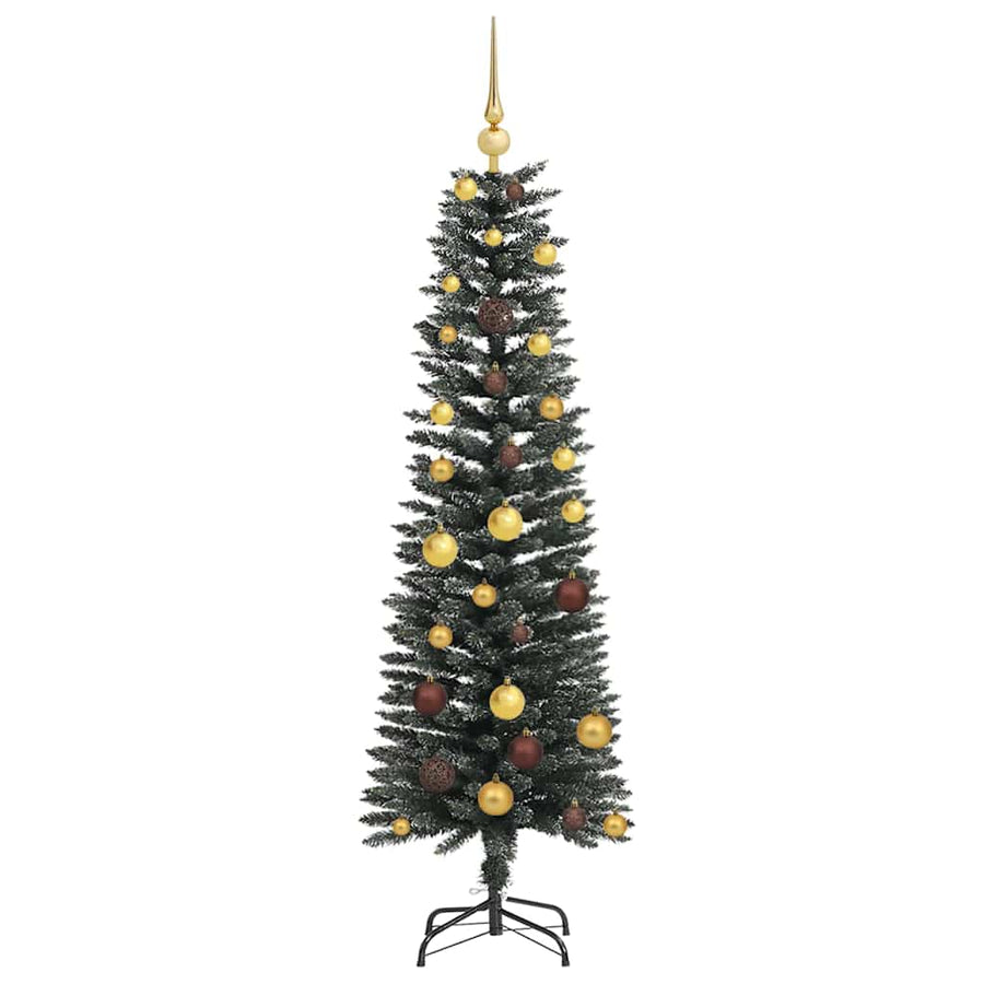 Artificial Christmas Tree with 150 LEDs with Stand Green 150 cm
