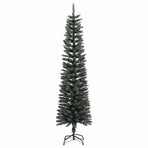 Artificial Christmas Tree with 300 LEDs with Stand Green 180 cm