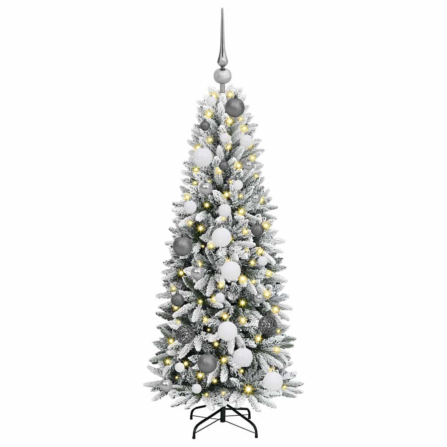 Artificial Christmas Tree with Bauble 120 cm 150 LEDs