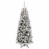 Artificial Christmas Tree White 180 cm - Top-Down View