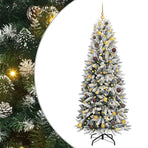 Artificial Christmas Tree White 210 cm