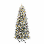 Artificial Christmas Tree White 210 cm