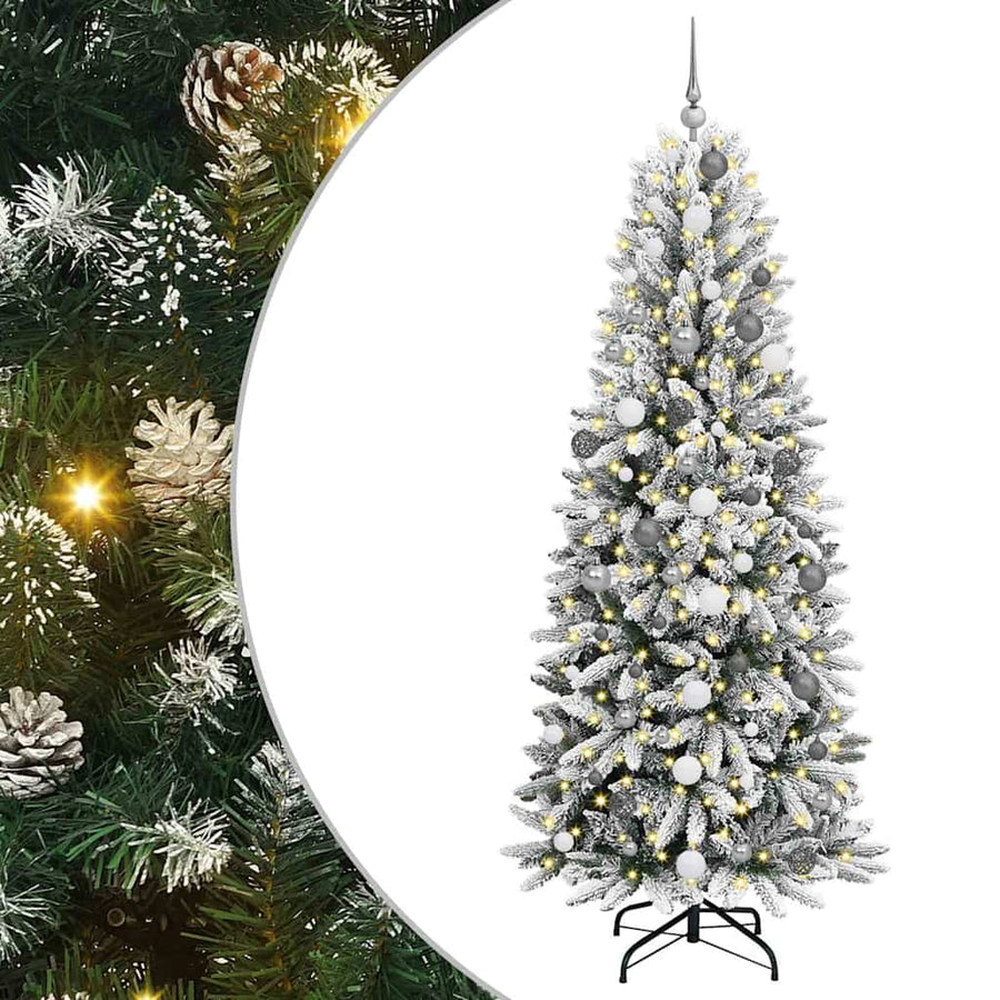 Artificial Christmas Tree White 210 cm