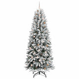 Artificial Christmas Tree White 240 cm - Top-Down View
