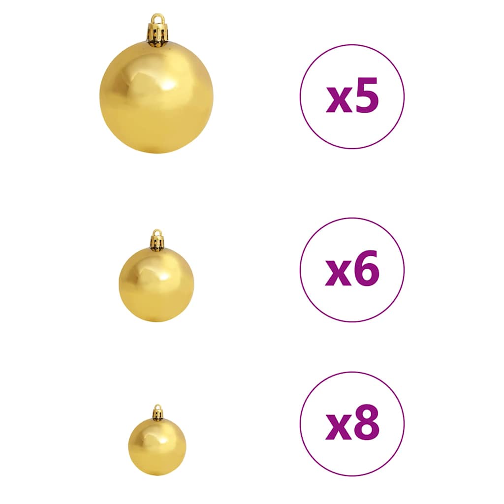 Artificial Christmas Tree with 150 LEDs with Stand White 150 cm