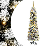 Artificial Christmas Tree White 180 cm - Front View