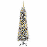 Artificial Christmas Tree White 180 cm - Top-Down View