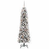 Artificial Christmas Tree White 180 cm - Top-Down View