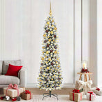 Artificial Christmas Tree White 210 cm