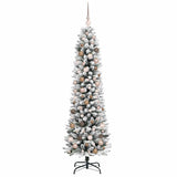 Artificial Christmas Tree White 210 cm - Top-Down View