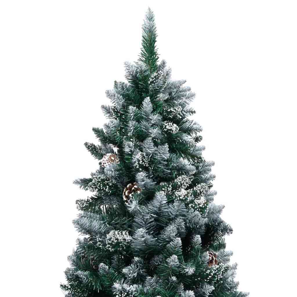 Artificial Christmas Tree Green 180 cm PVC, Steel and Plastic